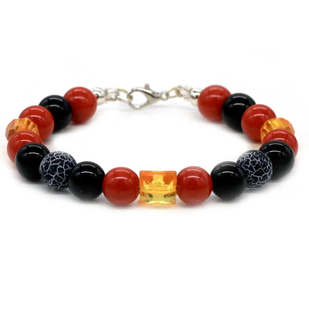 Harry Potter theme color bracelet with figurine included. - Picture 1 of 3